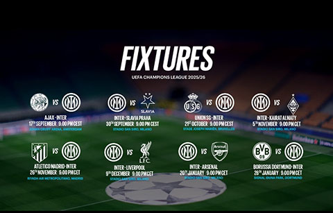 Fixtures UCL